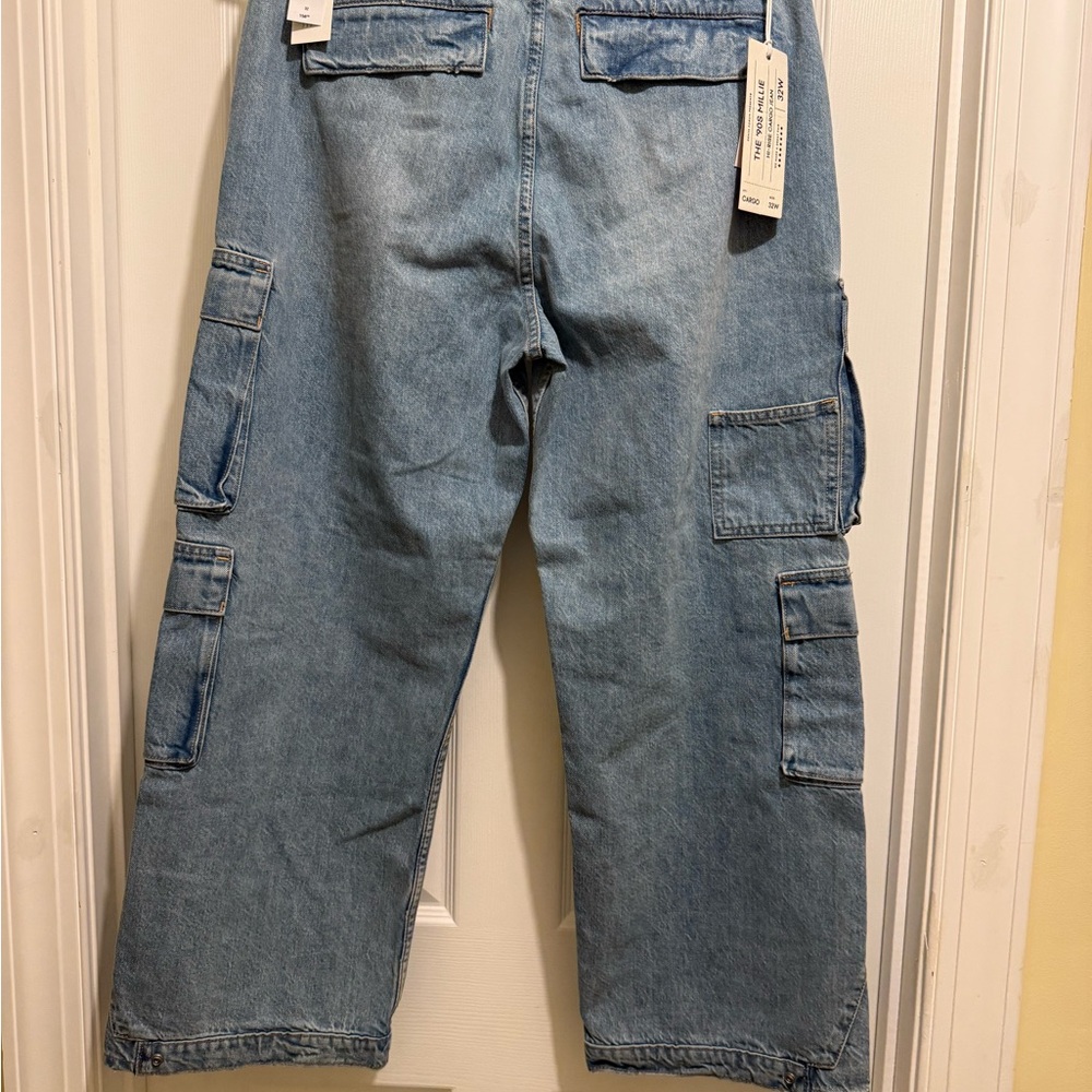 Aritza Denim Forum The 90s Millie Hi-rise Cargo Jean - Picture 3 of 5